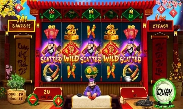 Các biểu tượng trong game nổ hũ Ông Đồ tại BJ88