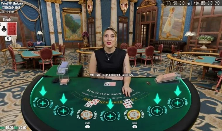 Bàn cược Blackjack tại BJ88
